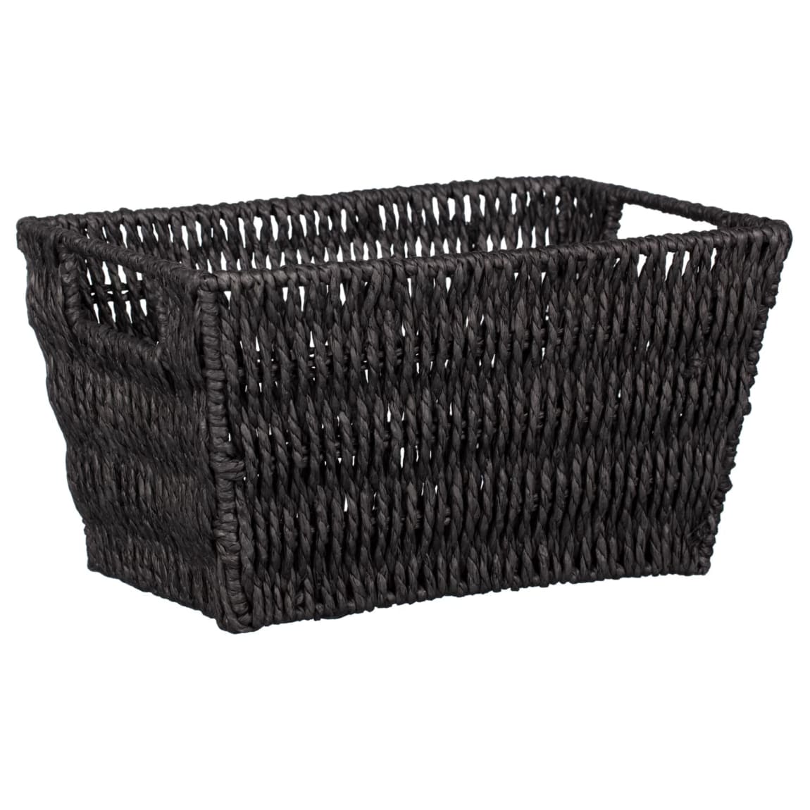 Paper Rope Basket - Black