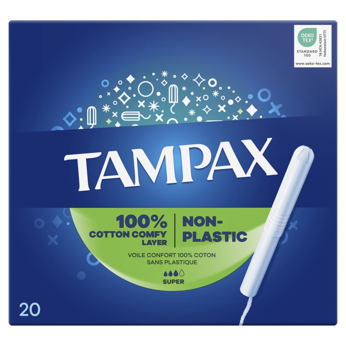 Tampax Tampons 20pk - Super