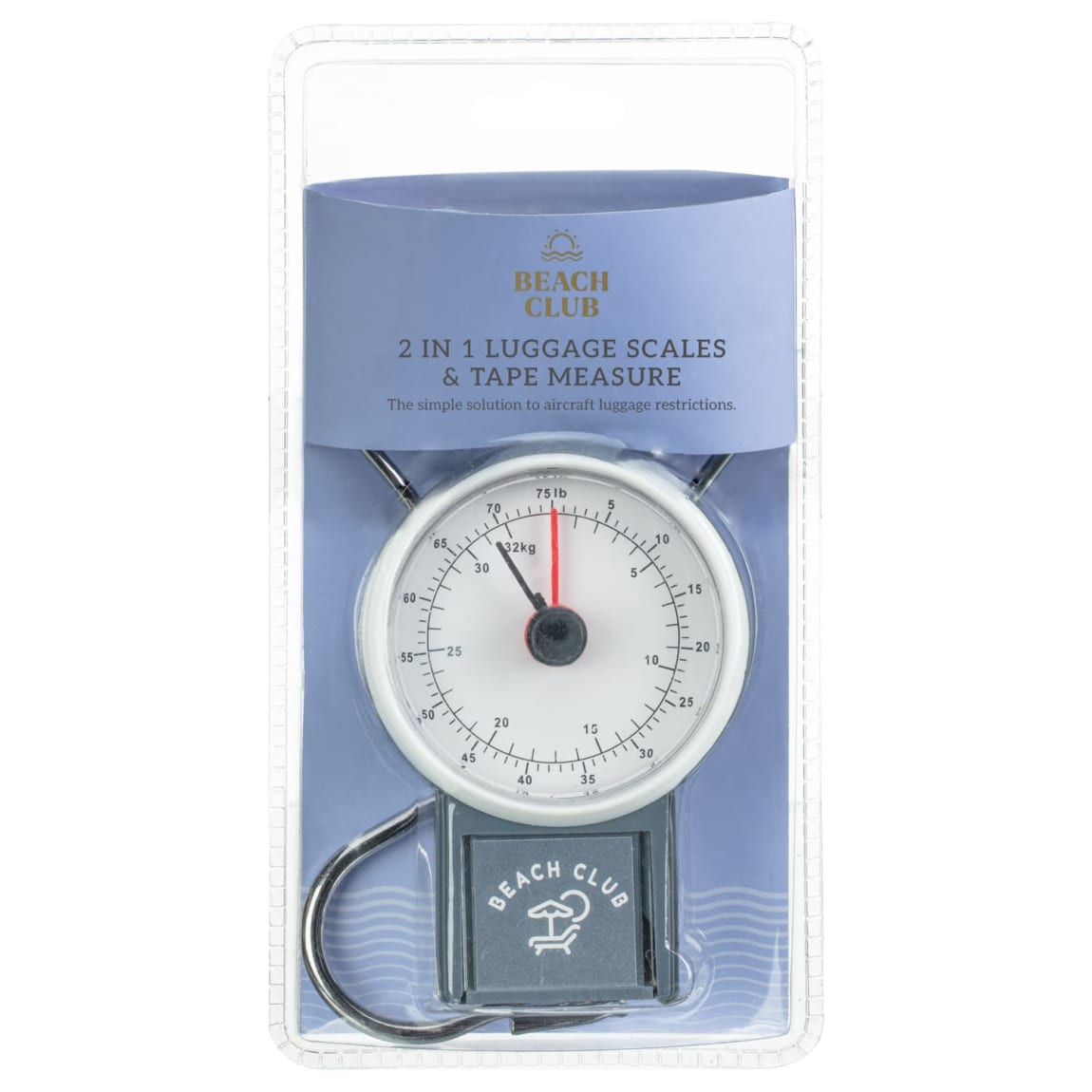 Beach Club 2 in 1 Luggage Scales & Tape Measure