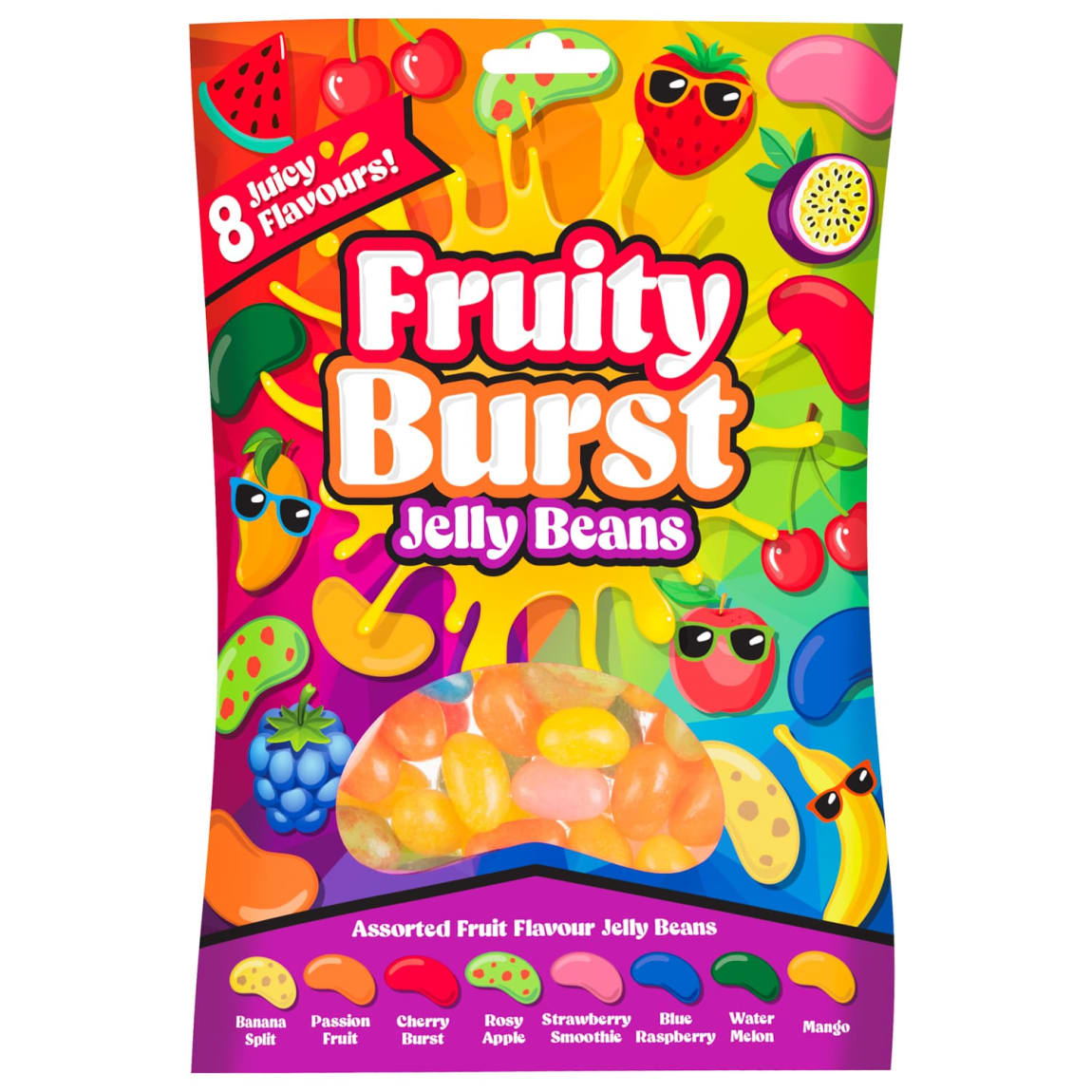 Tropical Burst Jelly Beans 180g