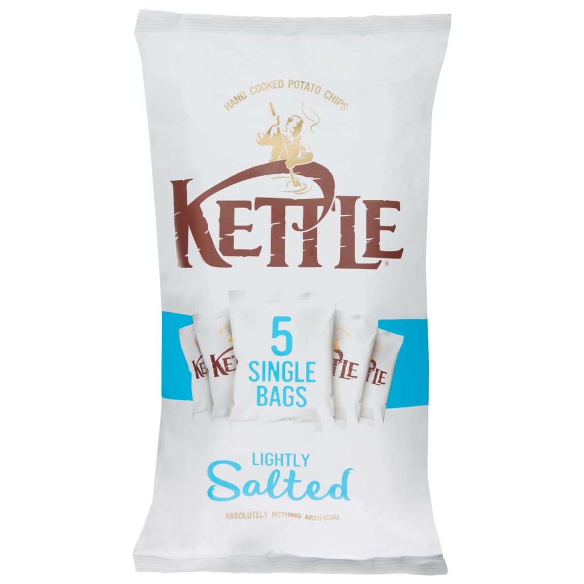 Kettle Lightly Salted Crisps 5pk