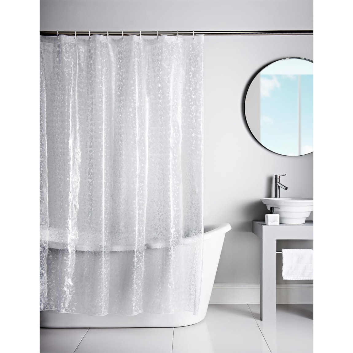 Pebble Design Shower Curtain