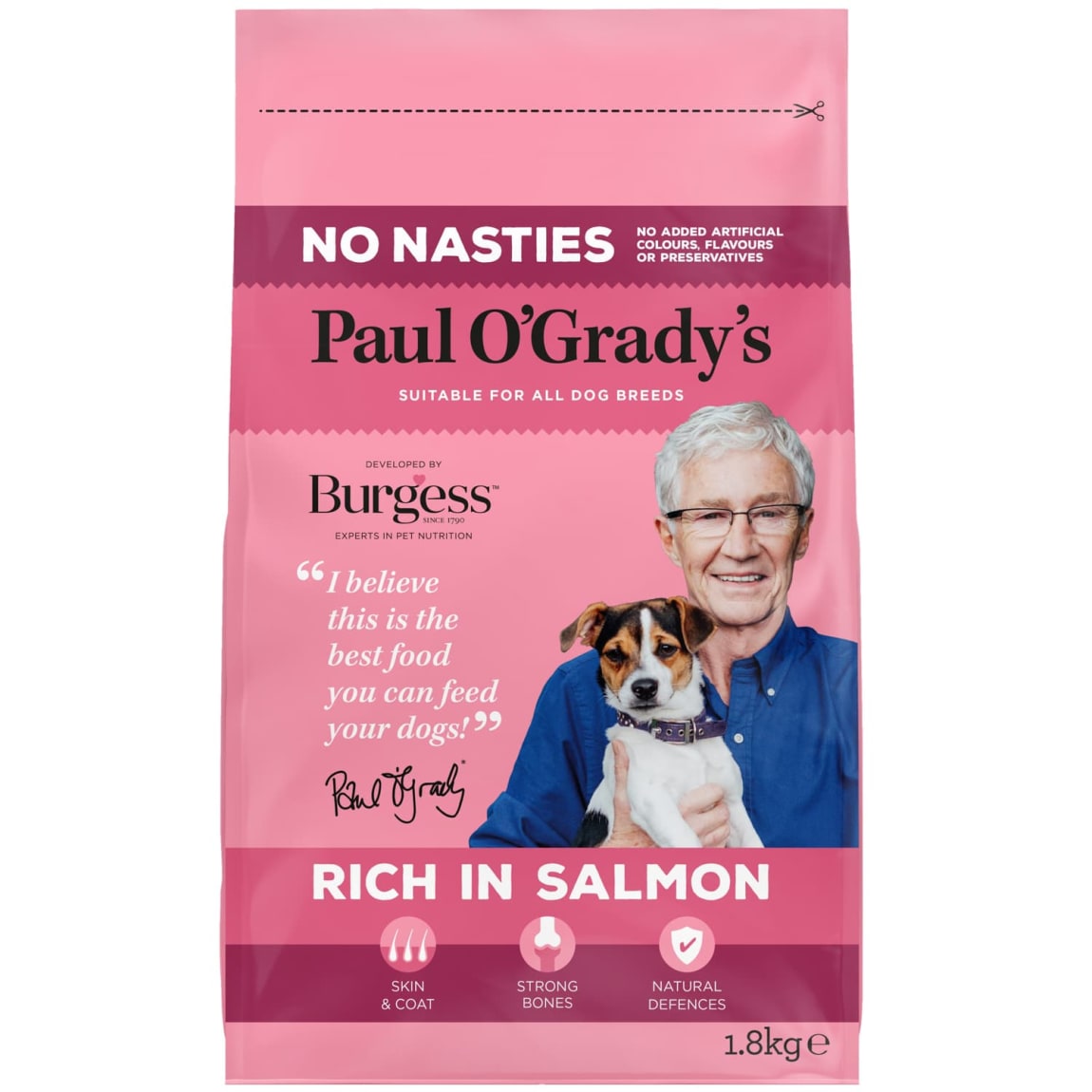 Paul O'Grady's No Nasties Rich in Salmon 1.8kg