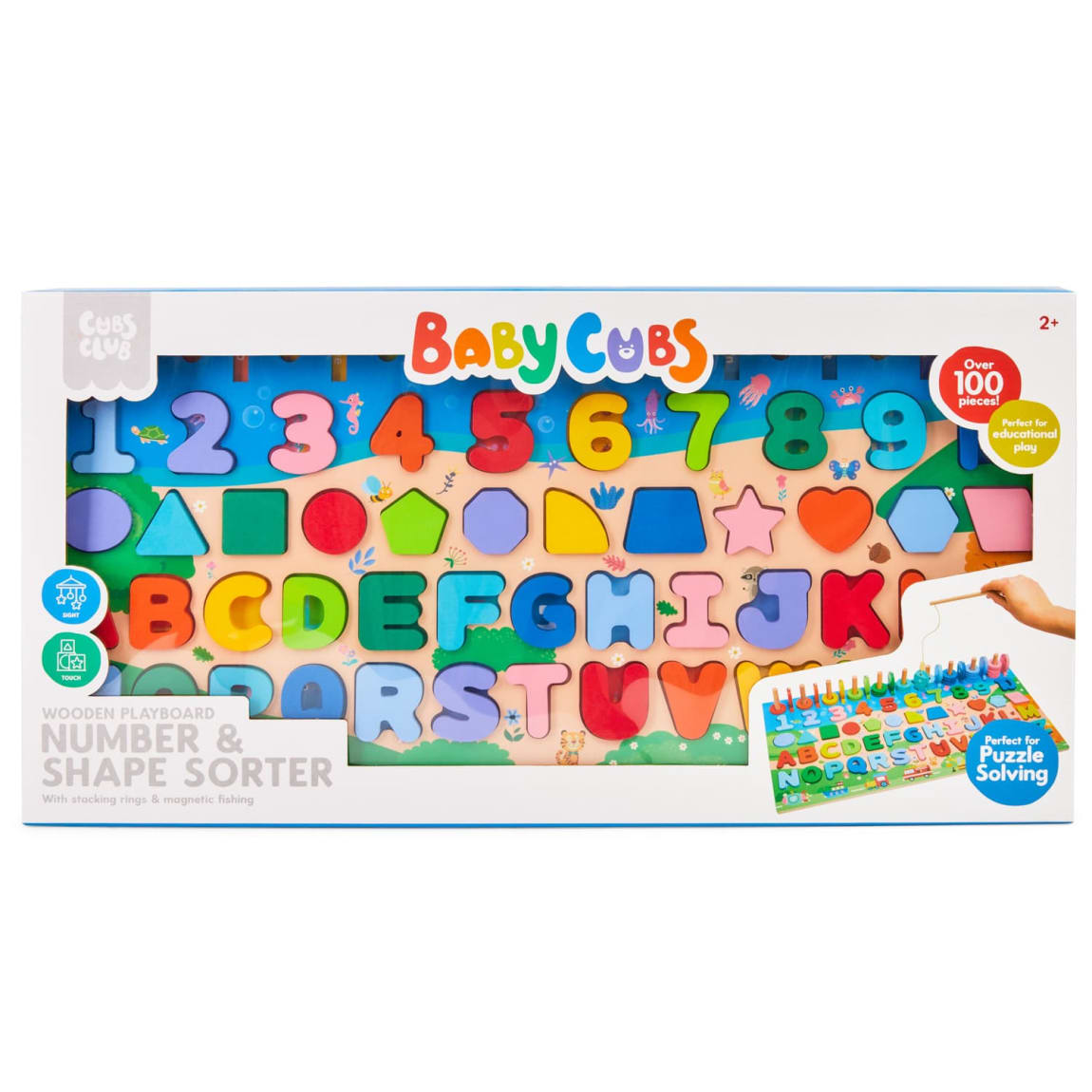Wooden Number & Shaper Sorter