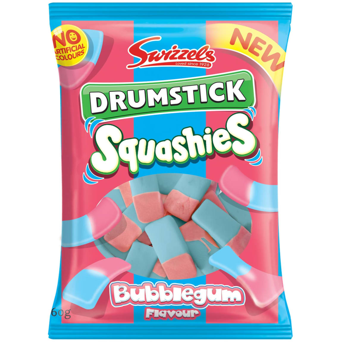 Swizzels Drumstick Squashies 140g - Bubblegum