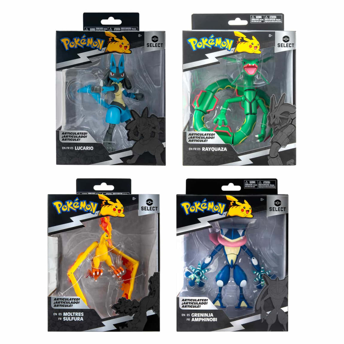 PokÃ©mon Select Series Super-Articulated Figure 6" - Assorted