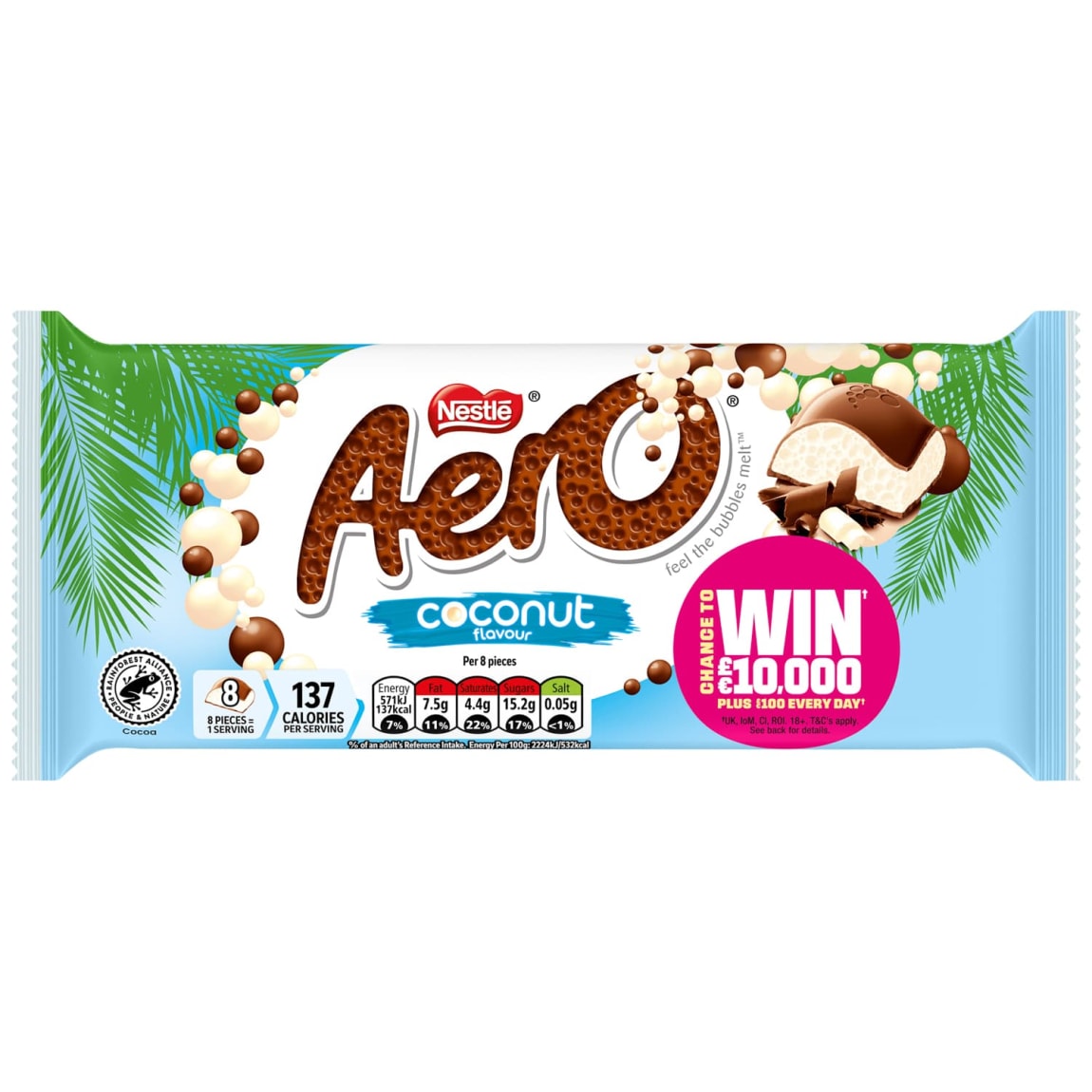 Aero Sharing Bar 95g - Coconut