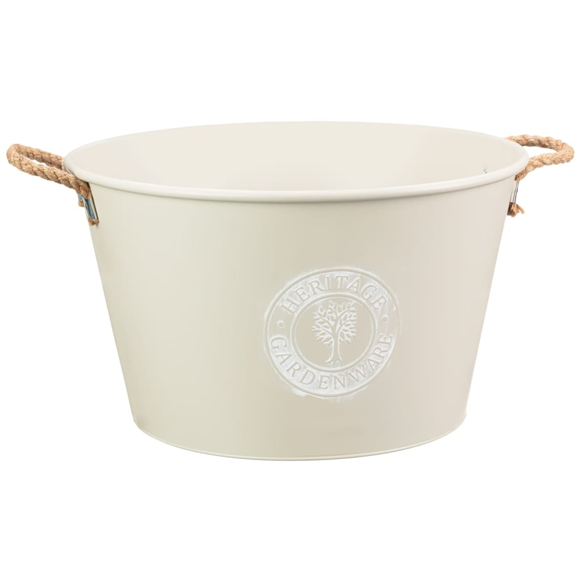 Heritage Gardenware Extra Large Bucket Planter - Cream