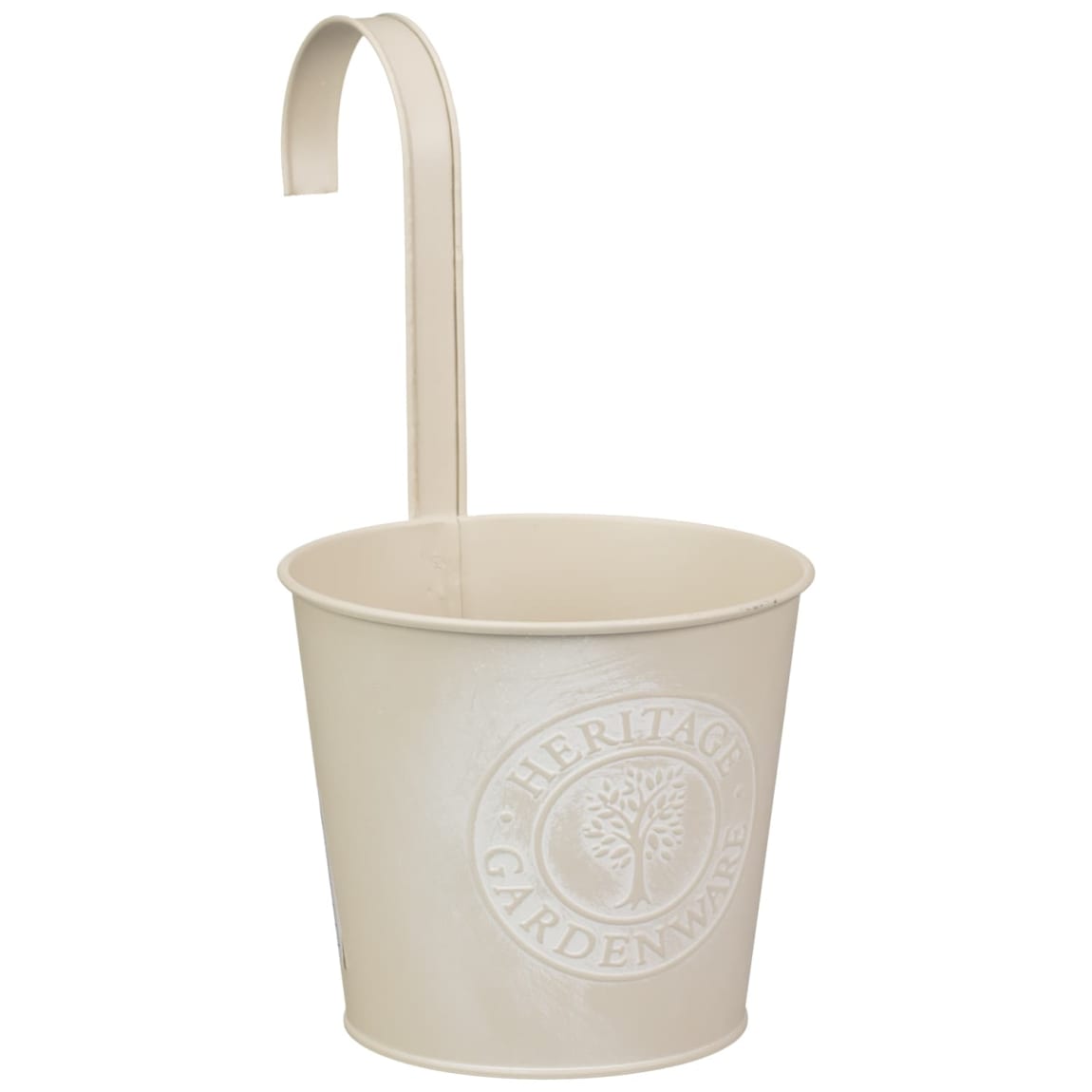 Heritage Gardening Hook Plant Pot - Cream