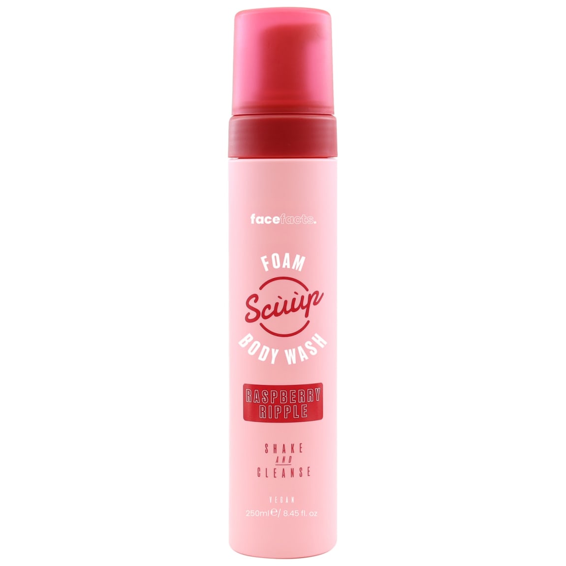 Face Facts Scuup Foam Body Wash 250ml - Raspberry Ripple