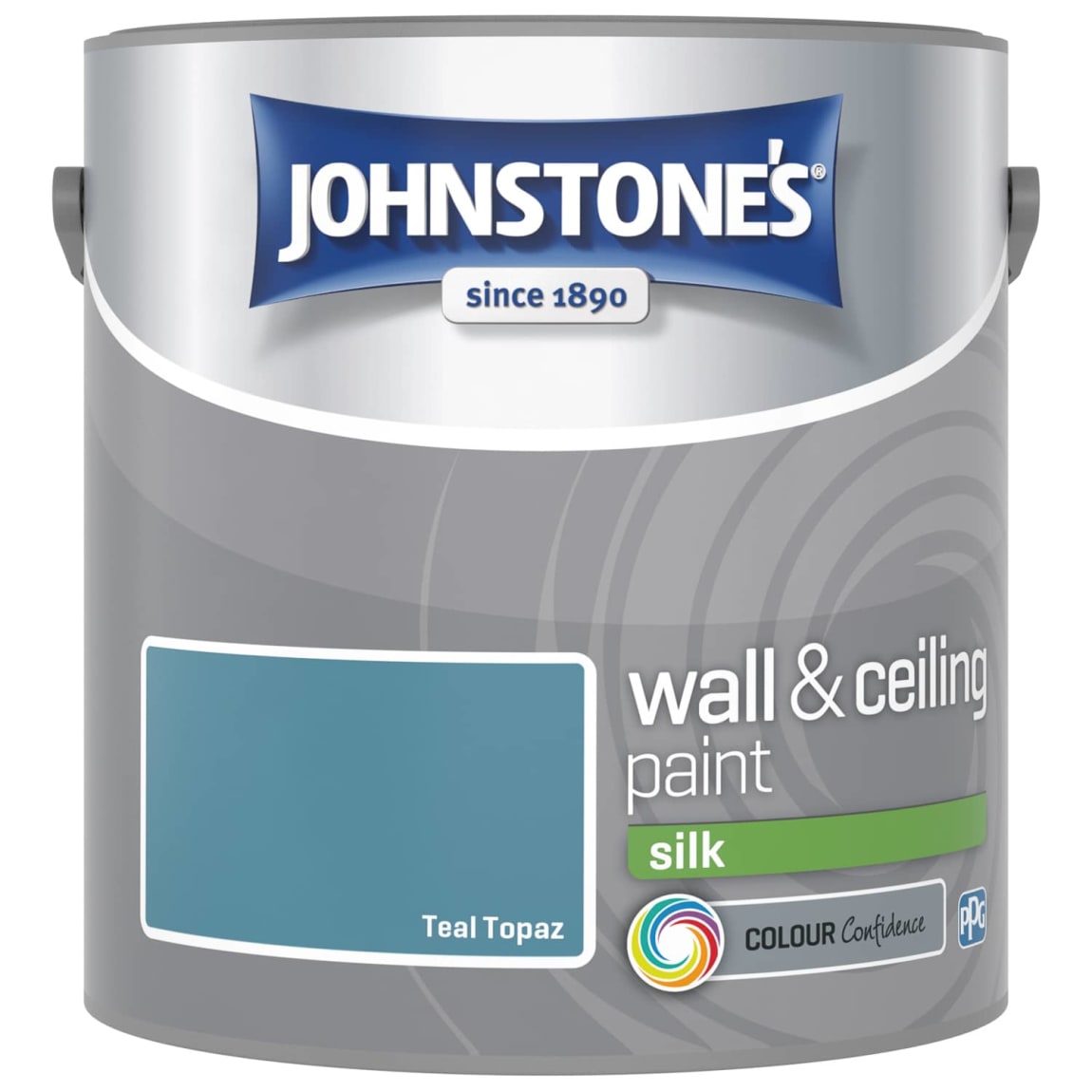 Johnstone's Paint Vinyl Silk Emulsion - Teal Topaz 2.5L