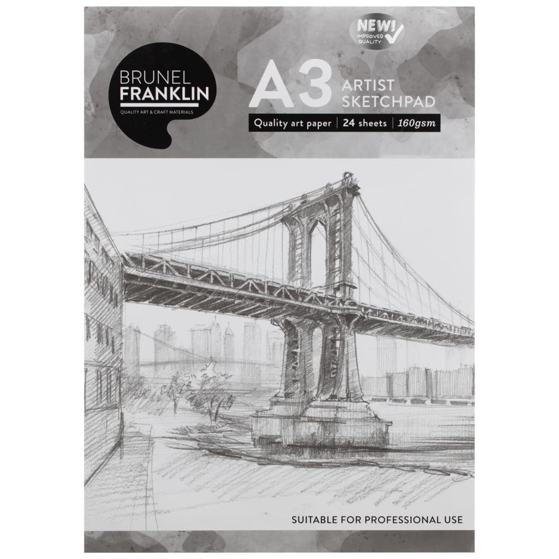 Brunel Franklin A3 Artist Sketchpad