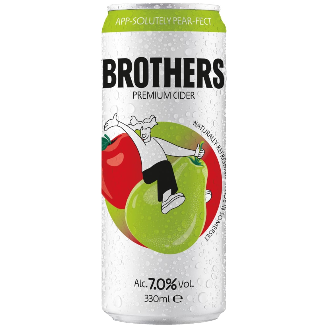 Brothers Premium Cider 330ml - App-Solutely Pear-Fect