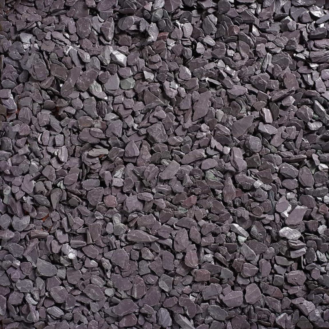 Plum Slate Decorative Chippings - Bulk Bag 750kg