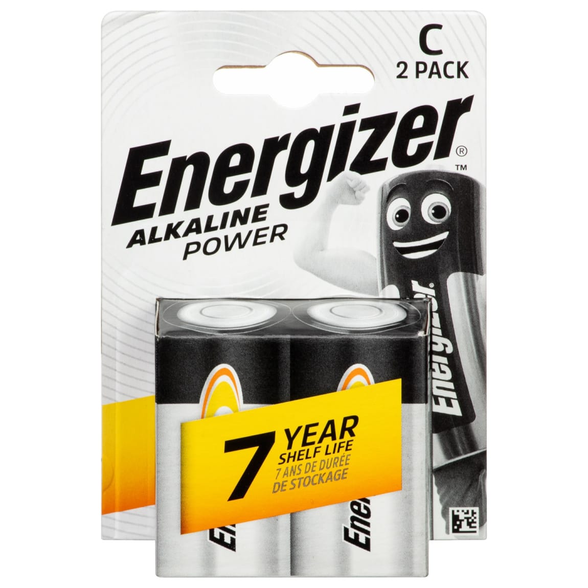 Energizer Alkaline Power C Batteries 2pk
