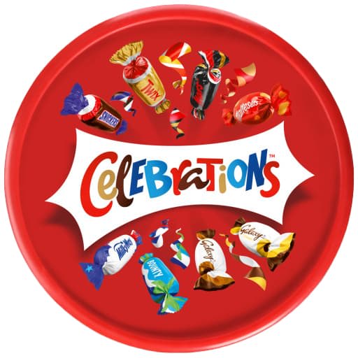 Celebrations Tub 600g