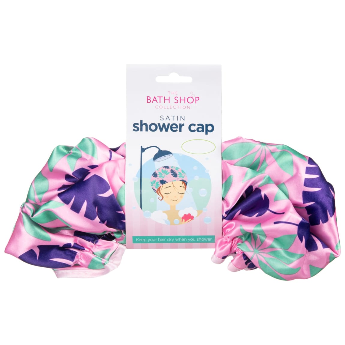 The Bath Shop Satin Shower Cap