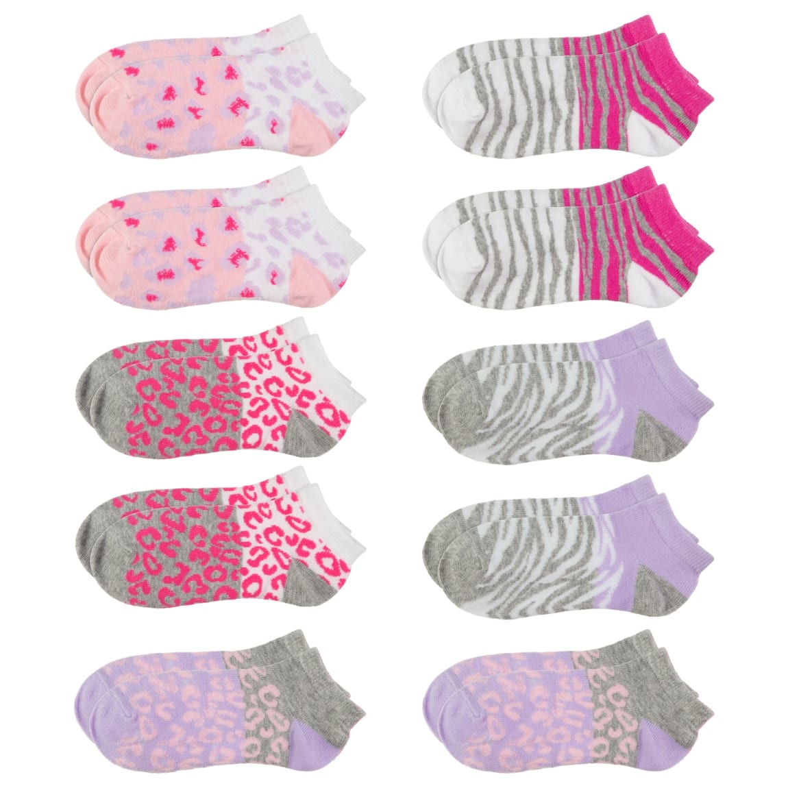Older Kids Trainer Socks 10pk - Assorted