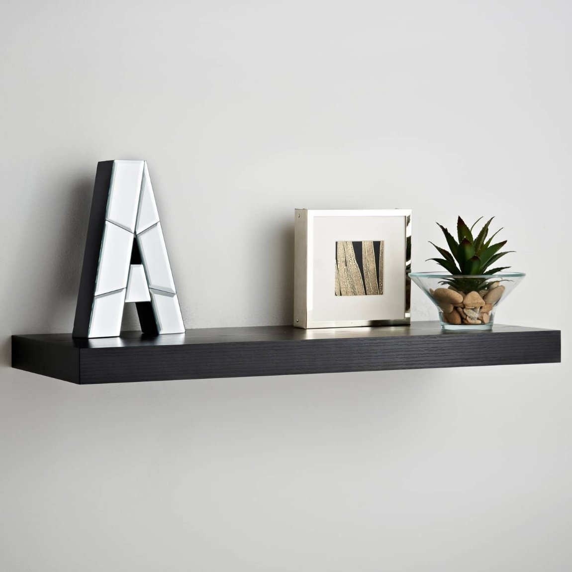 Lokken Floating Shelf 60cm - Black