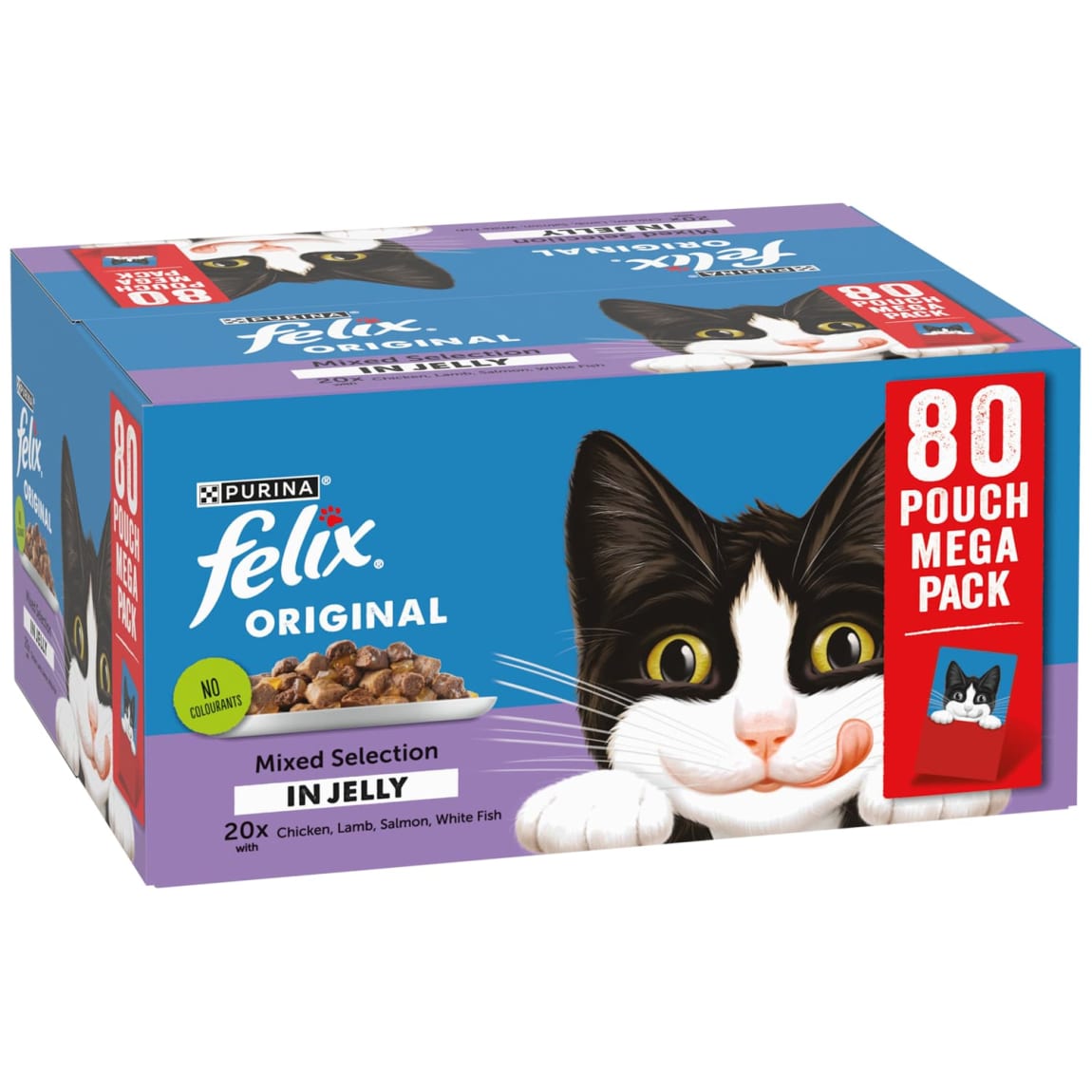 Felix Mixed Selection in Jelly Cat Food 80 x 85g
