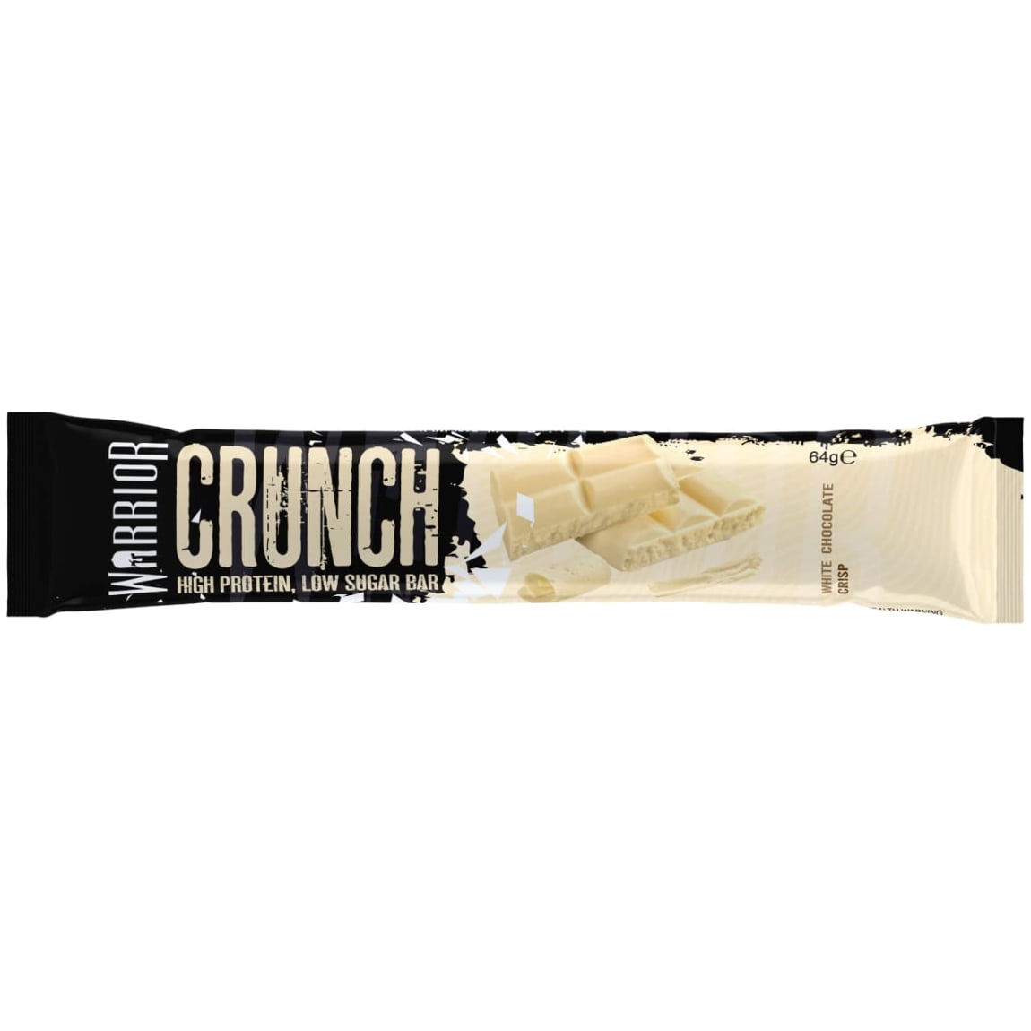 Warrior Crunch Protein Bar 64g - White Chocolate