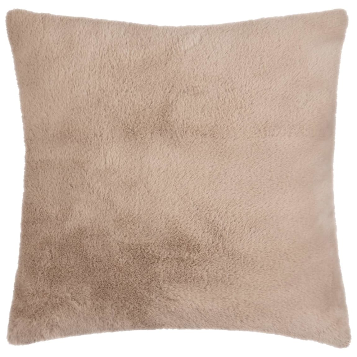 Aspen Faux Fur Cushion - Dark Mink
