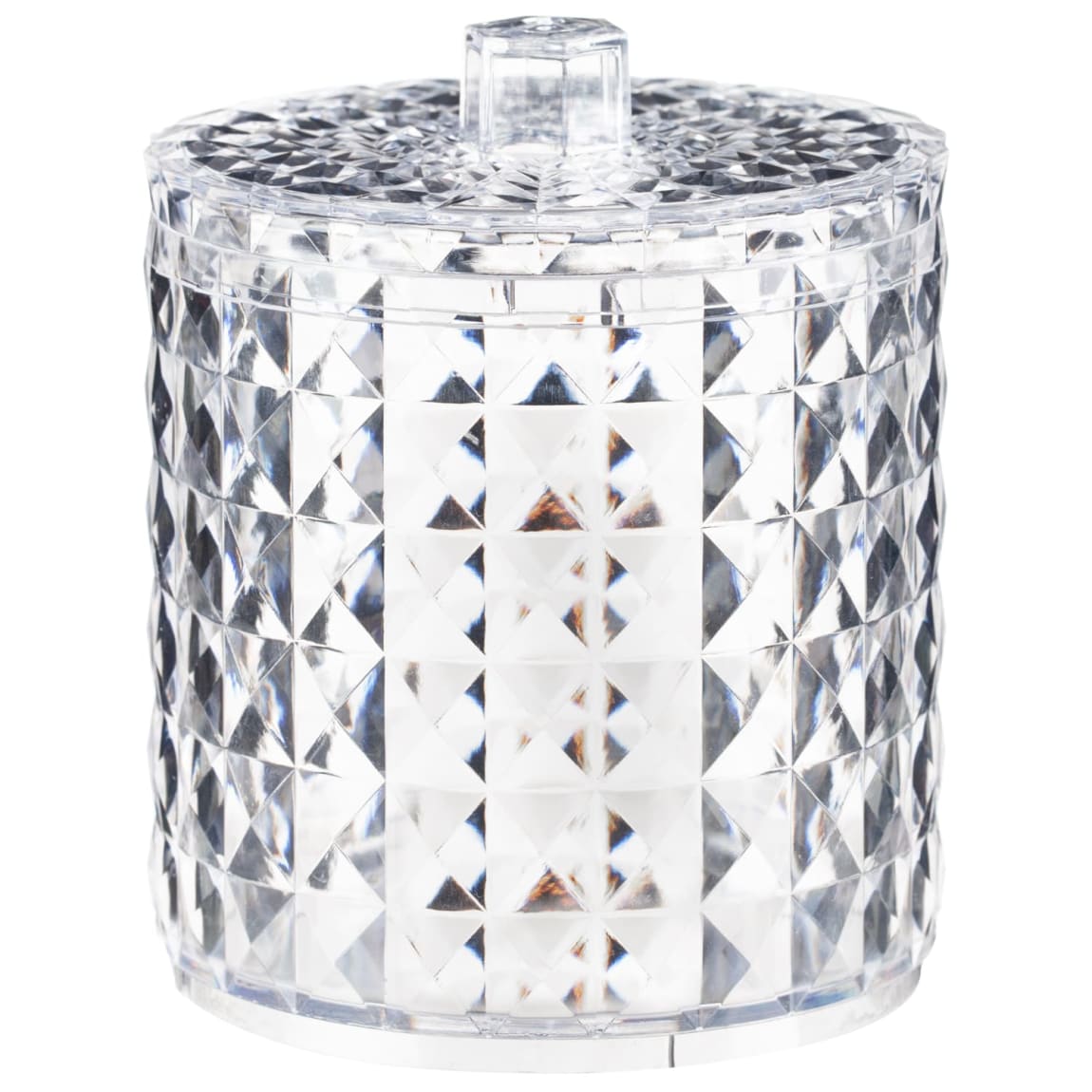 Diamond Round Storage Pot
