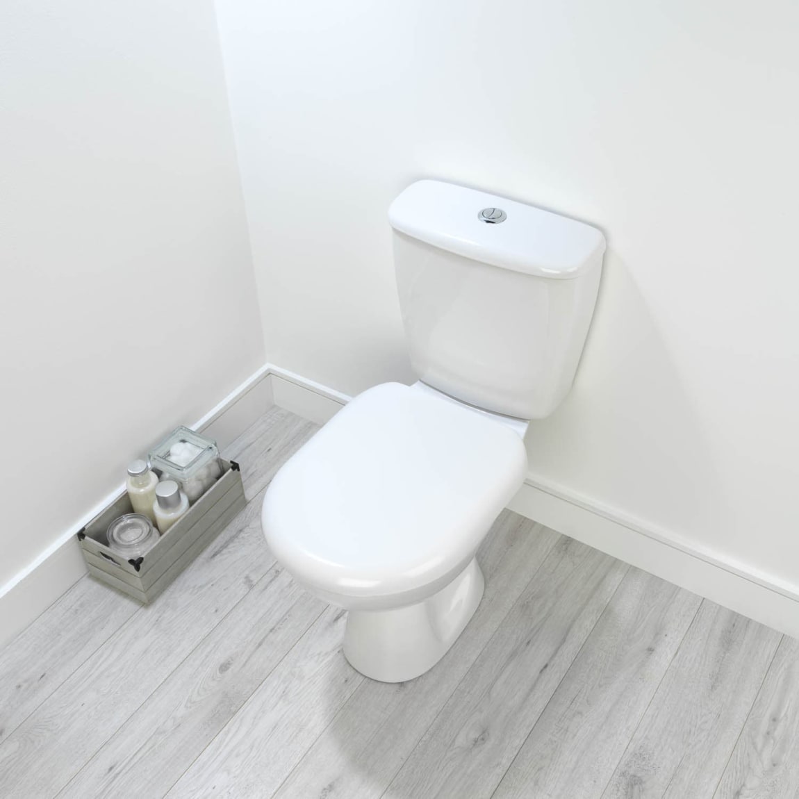 Beldray D Shaped Toilet Seat - White