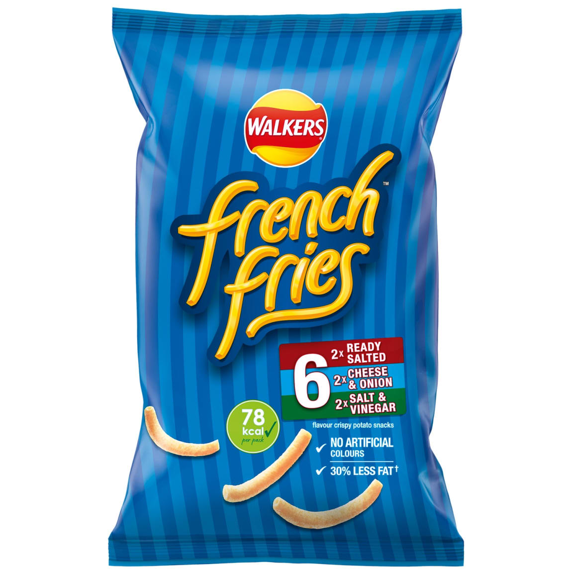 Walkers French Fries 6pk