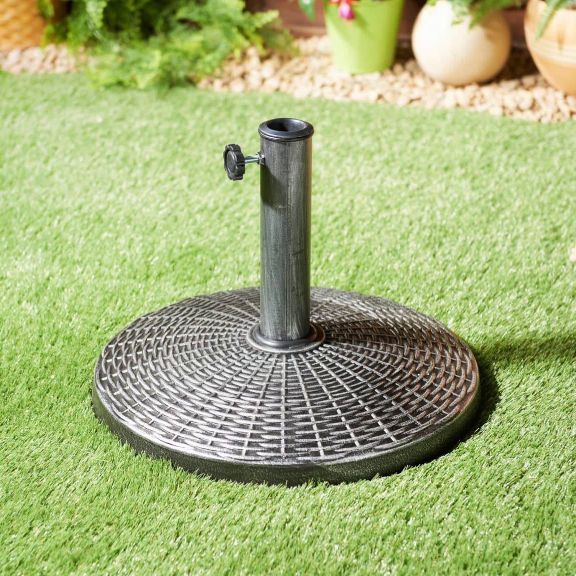 Sorrento Rattan Effect Parasol Base
