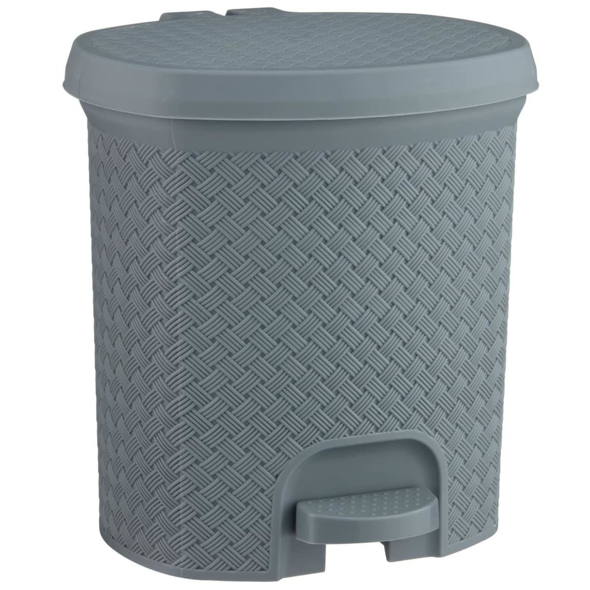 Knit Peddle Bin 6.5L - Grey