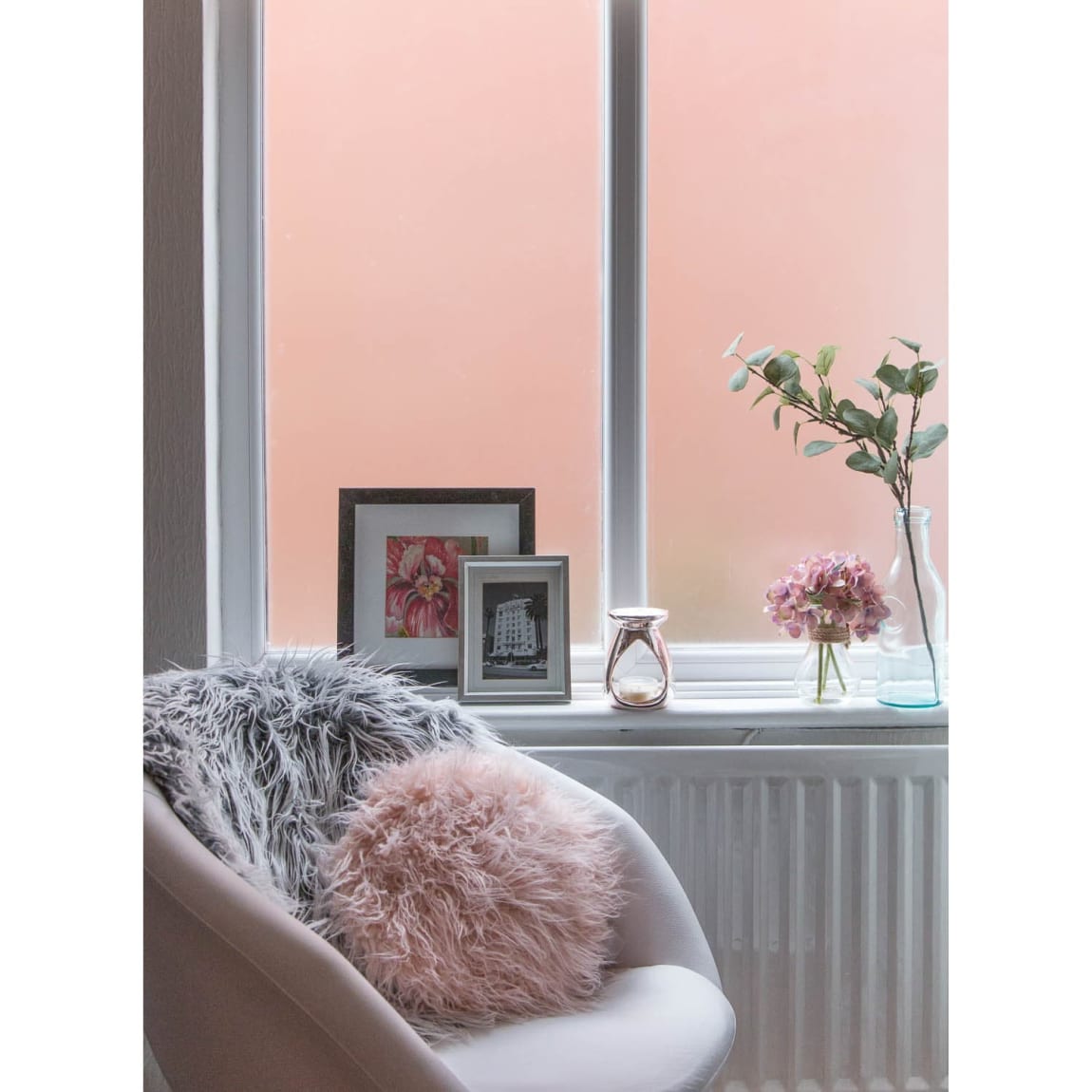 D-C-Fix Self-Adhesive Window Film 67.5cm x 1.5m - Milky