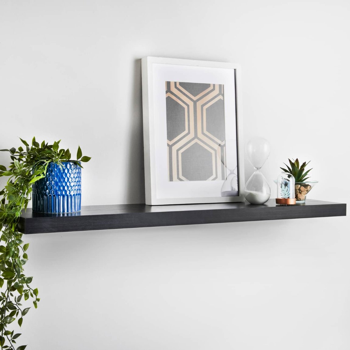 Lokken Floating Shelf 100cm - Black
