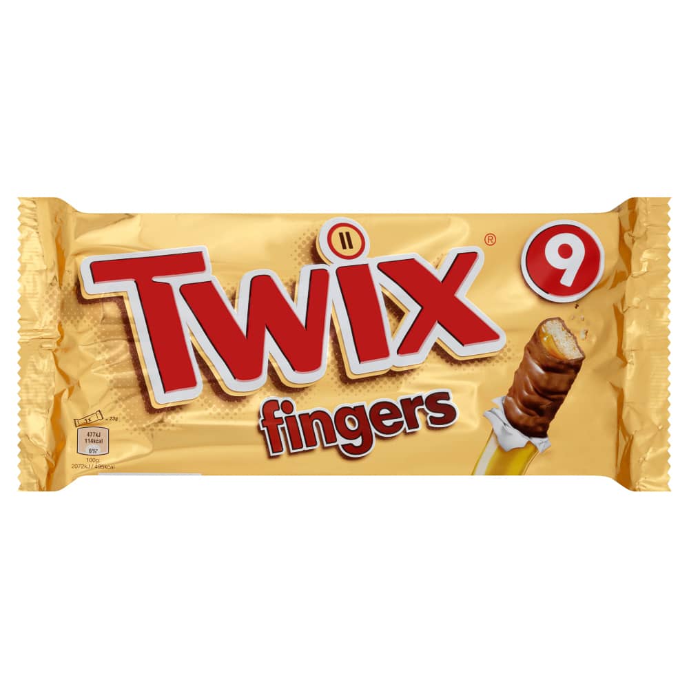 Twix Fingers 9pk