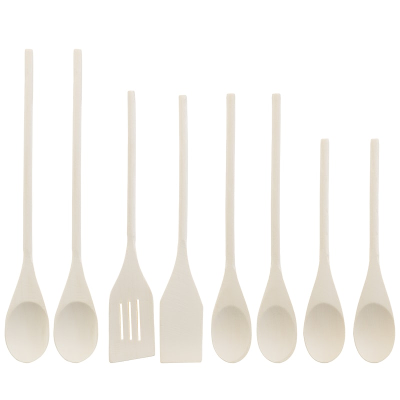 Wooden Utensils 8pk