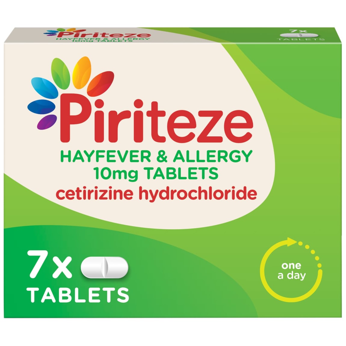 Piriteze Allergy Tablets 7pk