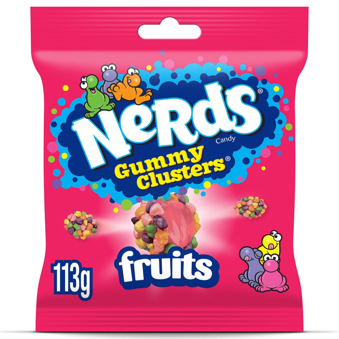 Nerds Clusters Fruits 113g
