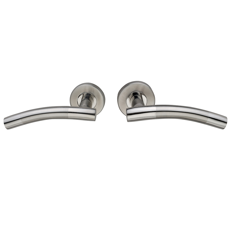Elder Dual Tone Curved Internal Door Handle