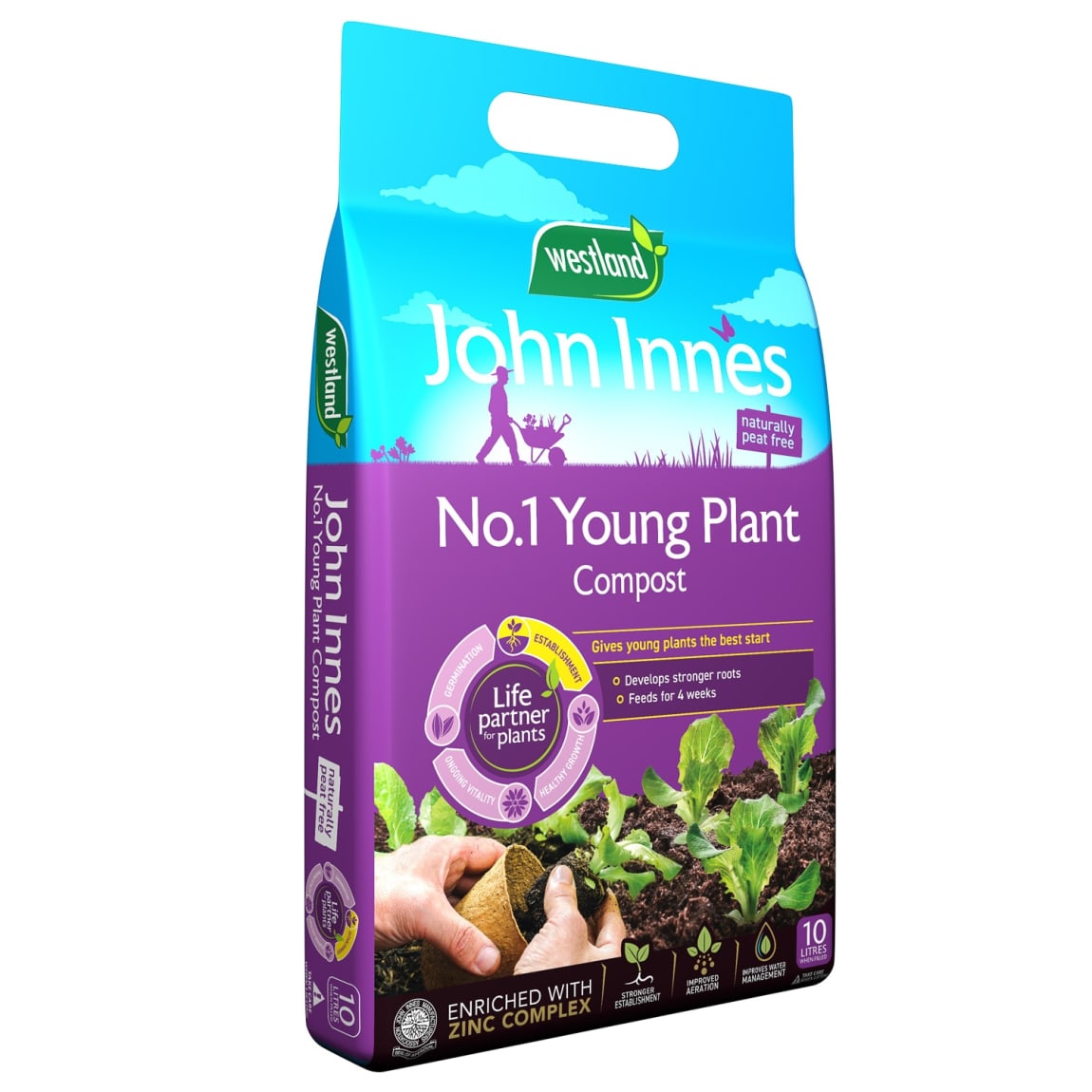 Westland John Innes No.1 Young Plant Compost 10L