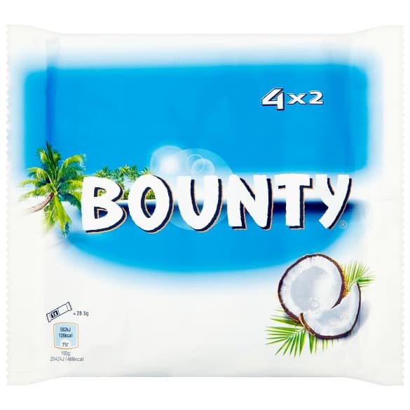 Bounty Bar 4pk