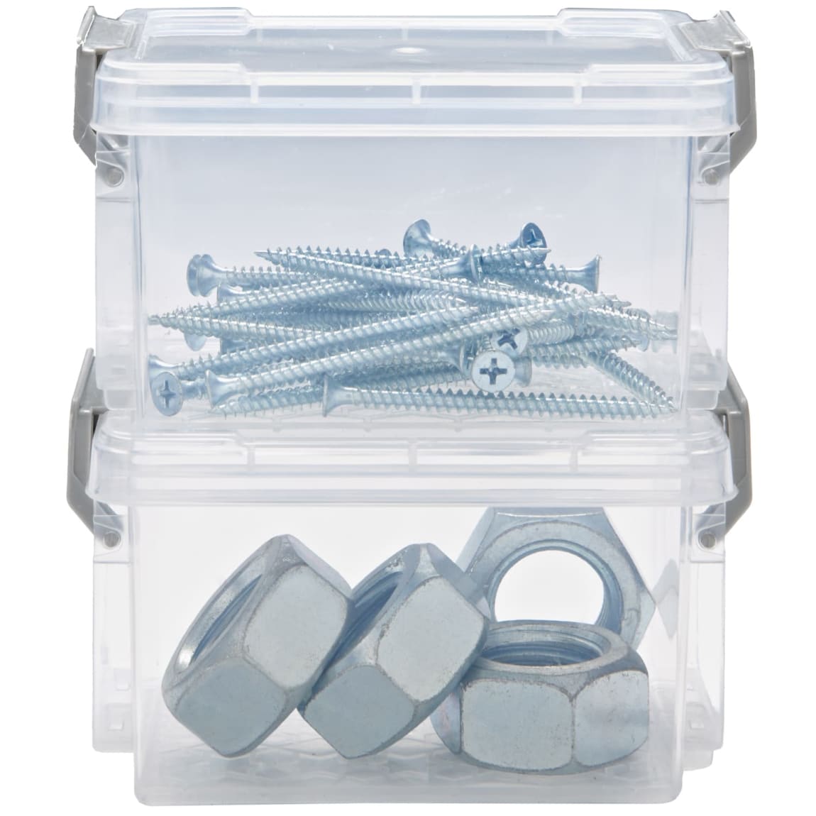 Clip Lid Storage Boxes 2pk - 360ml