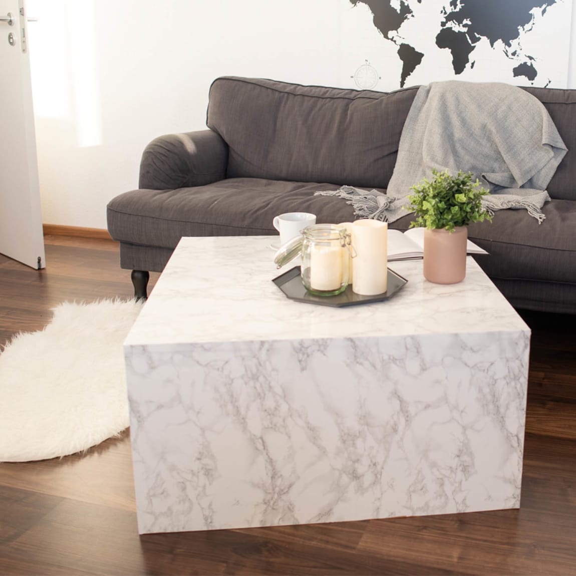 D-C-Fix Self-Adhesive Film 67.5cm x 2m - Marble Grey