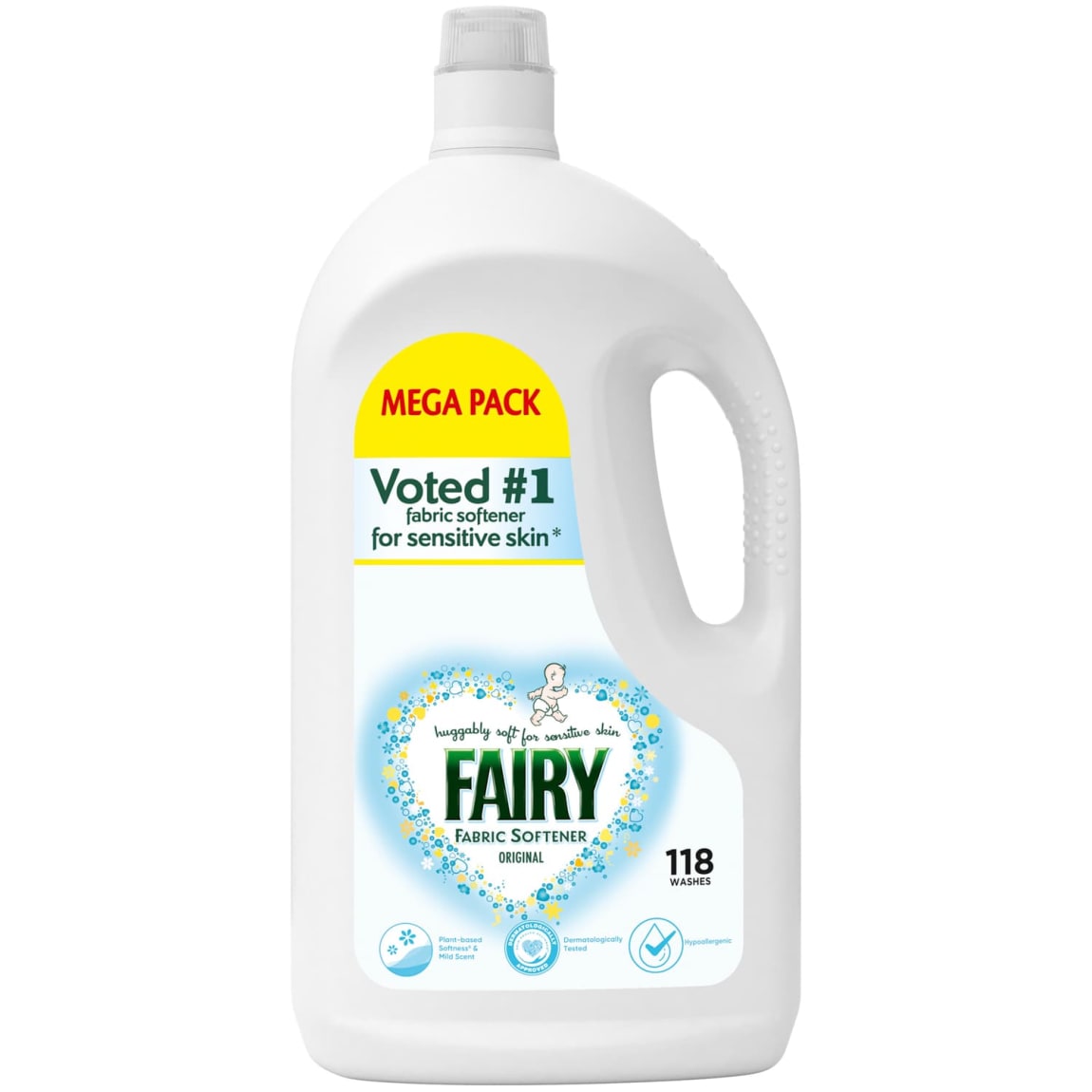 Fairy Fabric Softener Original Mega Pack 118W