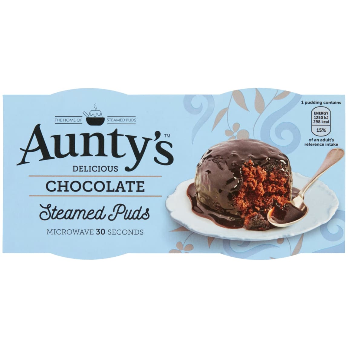 Aunty's Chocolate Steamed Puds 2pk
