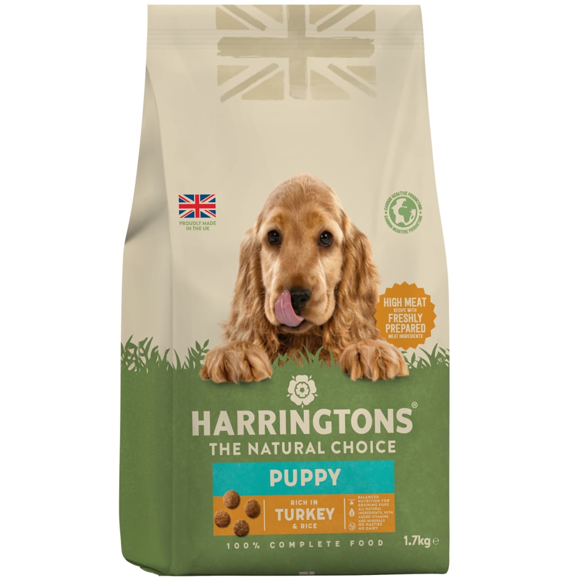 Harringtons Dog Food Puppy Turkey 1.7kg