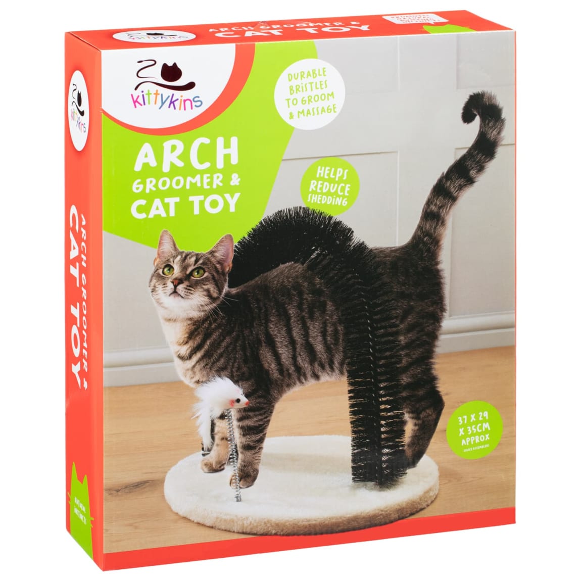 Kittykins Arch Groomer & Cat Toy