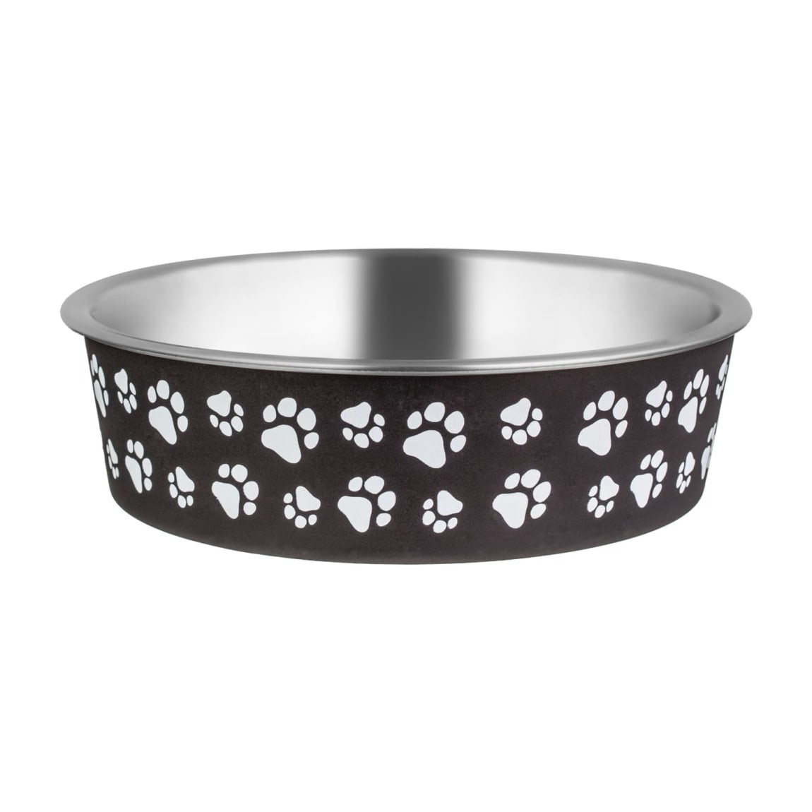 Non-Slip Stainless Steel Bowl - Black