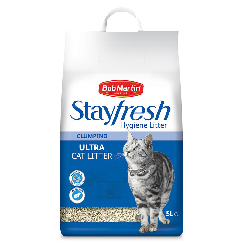 Bob Martin Stayfresh Ultra Clumping Cat Litter 5L