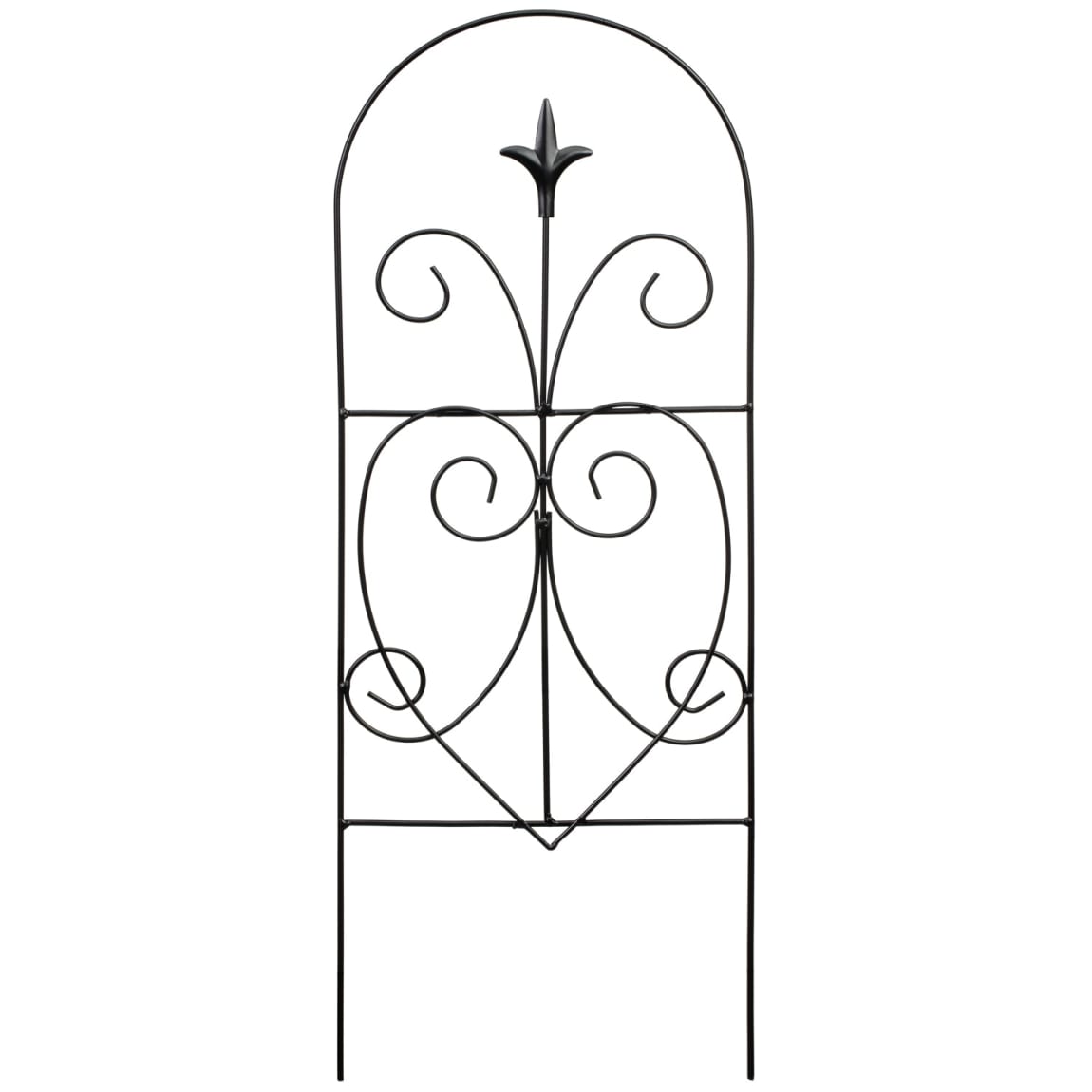 Arch Metal Trellis 62cm - Fleur De Lis