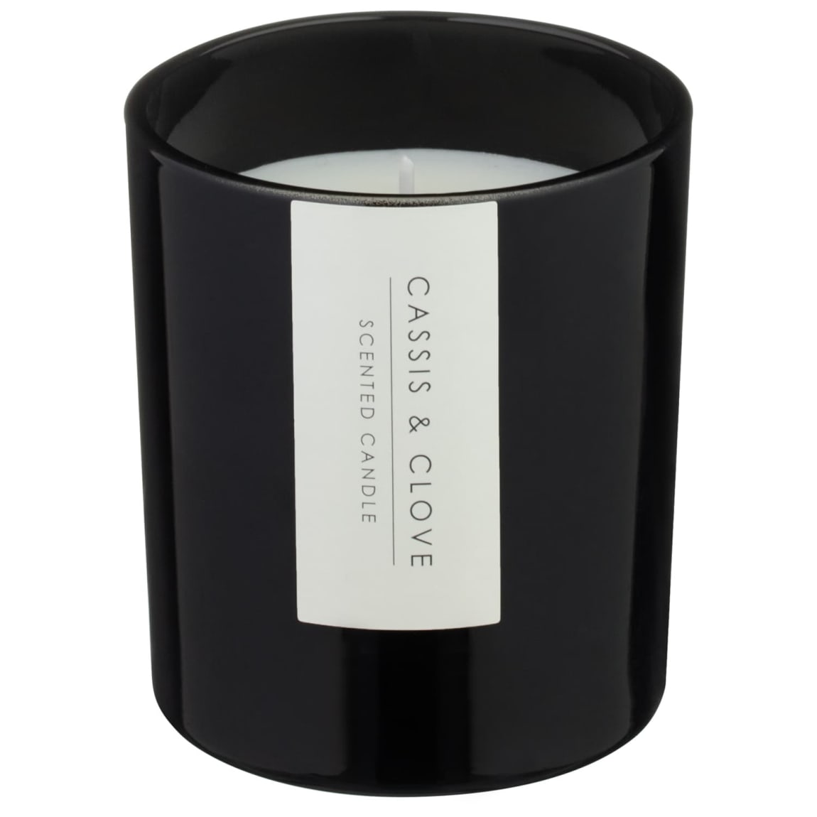 Frosted Glass Candle - Cassis & Clove